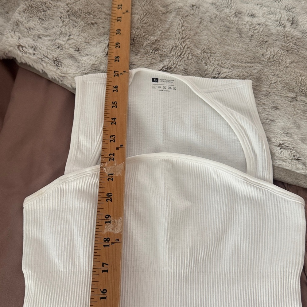 White Ribbed bodysuit - Picture 5 of 5